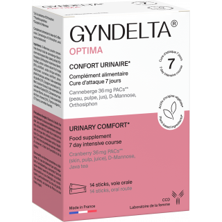 CCD Gyndelta Optima Confort urinaire - 14 sticks
