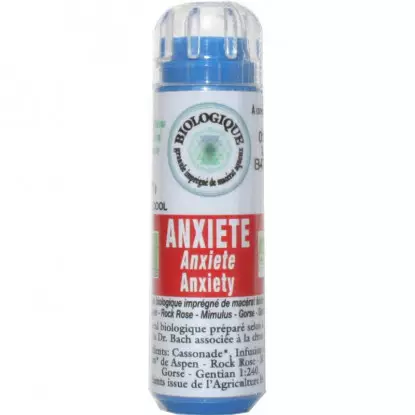 Kosmeo Fleurs de Bach Complexe anxiété Bio - 130 granules