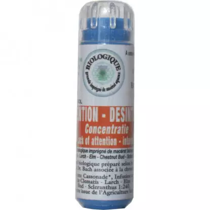 Kosmeo Fleurs de Bach Complexe inattention désintérêt Bio - 130 granules