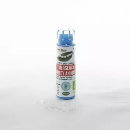Kosmeo Fleurs de Bach Complexe emergency remedy animaux Bio - 130 granules