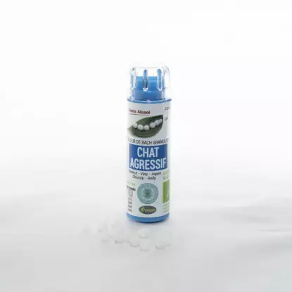 Kosmeo Fleurs de Bach Complexe chat agressif Bio - 130 granules