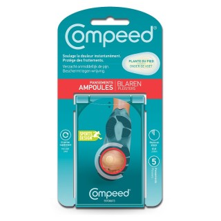 Compeed ampoules plante du pied - 5 pansements