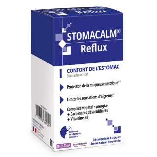 Ineldea Stomacalm reflux - 20 comprimés à croquer