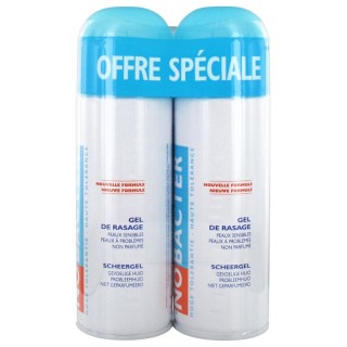 Nobacter Gel de rasage peaux sensibles - Lot de 2 x 150ml
