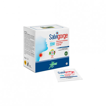 Aboca Salvigorge 2Act - 20 comprimés à sucer