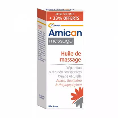 Cooper Arnican Huile de massage - 150ml + 50ml Offert