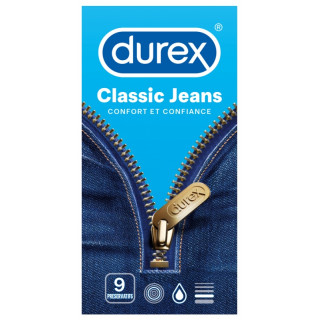 Durex Classic Jeans - 9 préservatifs