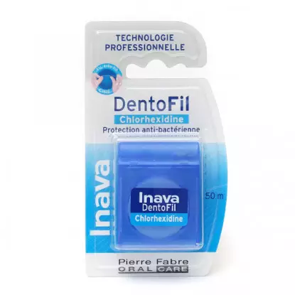 Inava Dentofil Chlorhexidine Fil dentaire - 50m