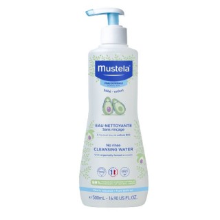 Mustela Eau nettoyante sans rinçage à l'avocat - 500ml