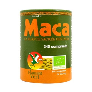 Flamant Vert Maca Bio 340 Comprimés de 500mg