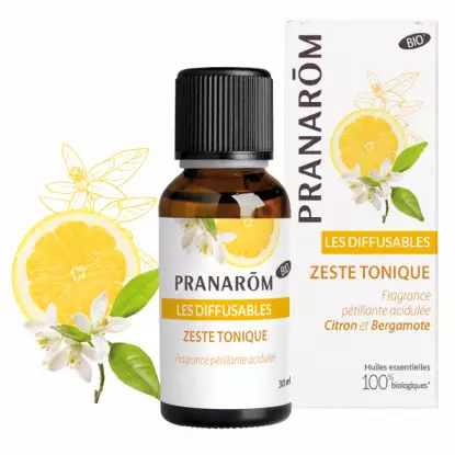 Pranarôm Huile essentielle Zeste tonique - 30ml