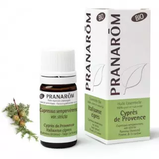 Pranarôm Huile essentielle Cyprès de Provence Bio - 5ml