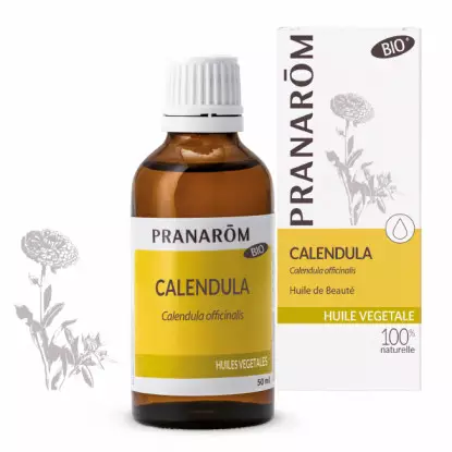 Pranarôm Huile végétale Calendula Bio - 50ml