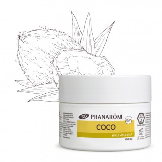 Pranarôm Huile végétale Coco Bio - 100ml
