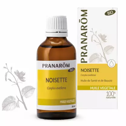 Pranarôm Huile végétale Noisette Bio - 50ml