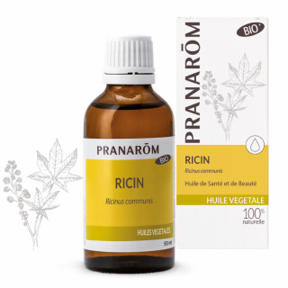 Pranarôm Huile végétale Ricin Bio - 50ml