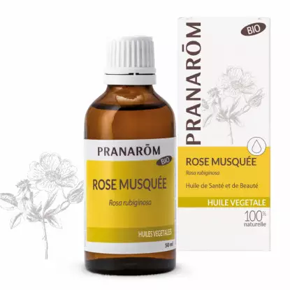 Pranarôm Huile végétale Rose musquée Bio - 50ml