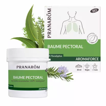Pranarôm Aromaforce Baume pectoral - 80ml