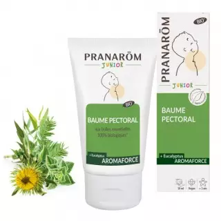 Pranarôm Aromaforce Baume pectoral junior - 50ml