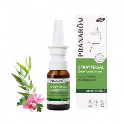 Pranarôm Aromaforce Spray nasal décongestionnant Bio - 15ml
