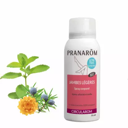 Pranarôm Circularom Spray corporel jambes légères - 75ml