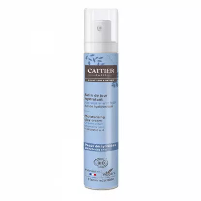 Cattier Soin de jour hydratant peaux déshydratées Bio - 50ml