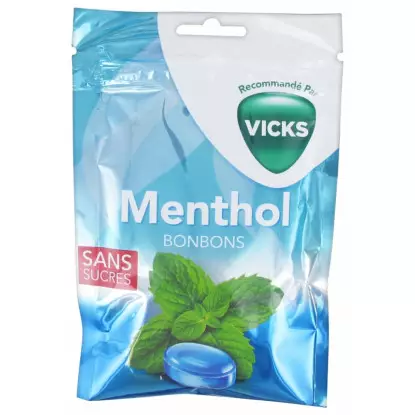 Vicks Bonbons au menthol - 72g