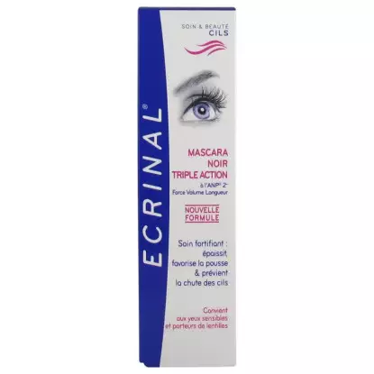 Ecrinal Mascara noir triple action à l'ANP 2+ -  7ml