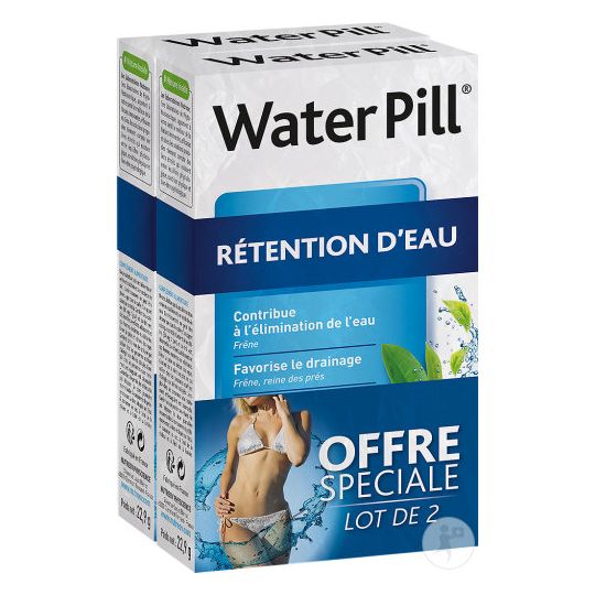 Duo Waterpill Retention D'eau Boite de 30 Gélules