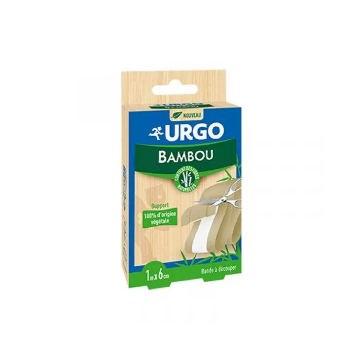 Urgo Bande à découper en fibres naturelles de bambou  - 1mx6m