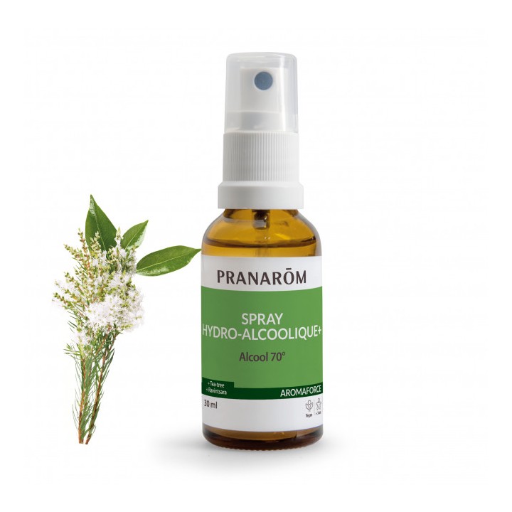 Pranarôm Aromaforce Spray hydro-alcoolique+ - 30ml