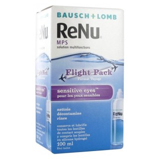 Bausch + Lomb ReNu MPS solution multifonctions format voyage - 100ml