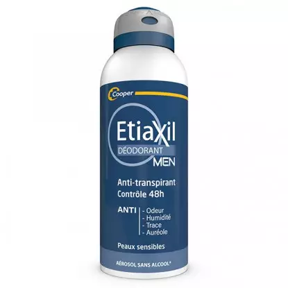 Etiaxil Déodorant Men anti-transpirant contrôle 48h - 150ml