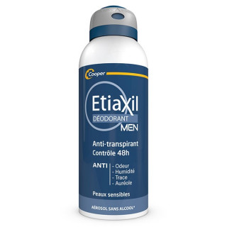 Etiaxil Déodorant Men anti-transpirant contrôle 48h - 150ml
