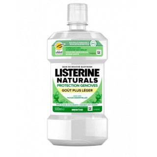 Listerine Naturals Bain de bouche protection gencives - 500ml