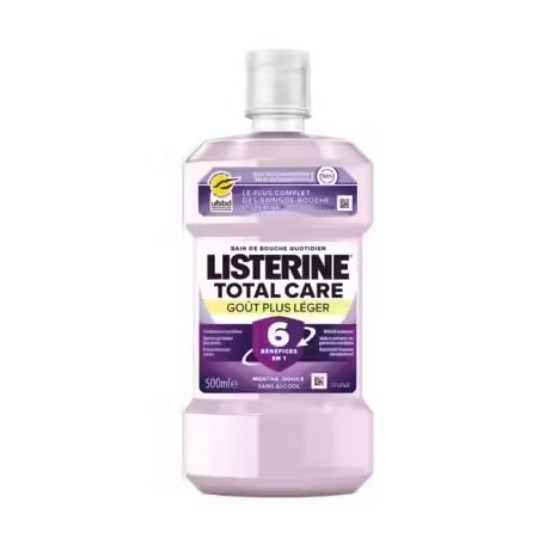 Listerine Total Care Bain de bouche sans alcool - 500ml