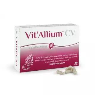 Yalacta Vit'Allium® CV - 60 gélules