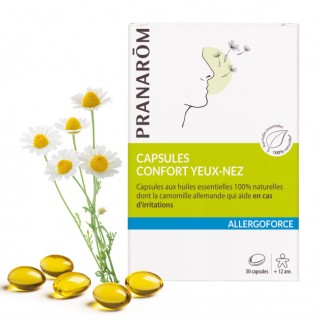 Pranarôm Allergoforce Confort yeux-nez - 30 capsules