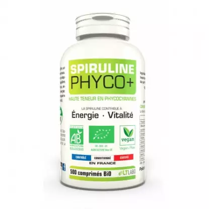 LT Labo Spiruline Phyco + Bio - 500 comprimés