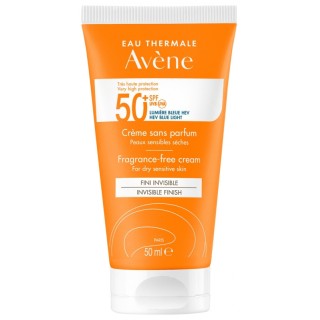 Avène Crème solaire sans parfum SPF 50+ - 50ml