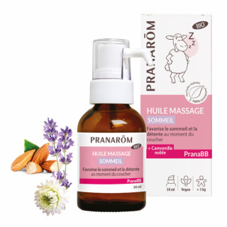 Pranarôm PranaBB Huile massage sommeil Bio - 30ml