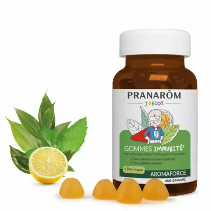Pranarôm Aromaforce Gommes Immunité Junior - 60 cubes