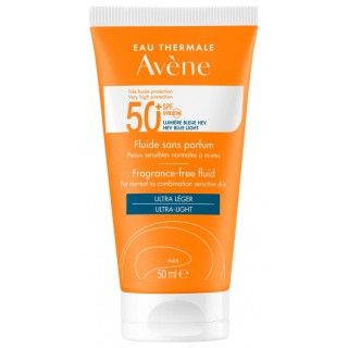 Avène Fluide sans parfum SPF 50+ - 50ml