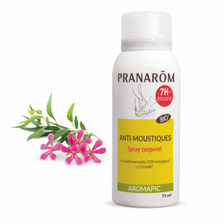 Pranarôm Aromapic Spray corporel anti-moustiques Bio - 75ml