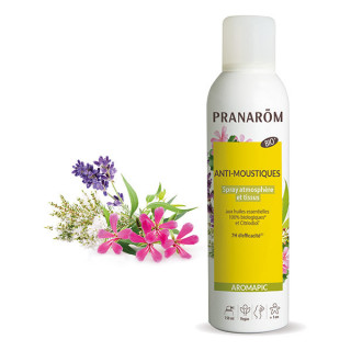 Pranarôm Aromapic Spray anti-moustiques atmosphère et tissus Bio - 150ml