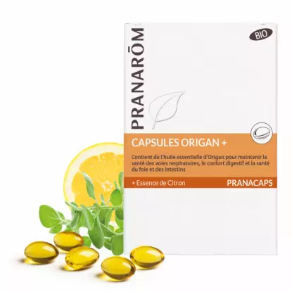 Pranarôm Pranacaps Origan+ Bio - 30 capsules