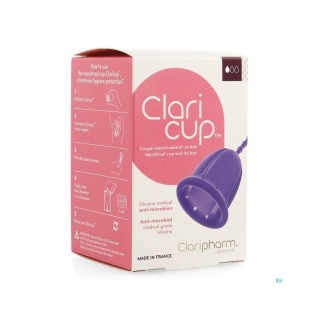 Claricup Coupe menstruelle silicone -Taille 1