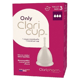 Claricup Coupe menstruelle silicone taille 3 - 1 unité