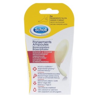 Scholl ExpertTreatment Pansements ampoules pour talons - 5 pansements