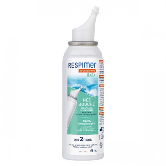 Respimer Décongestion Spray nasal hypertonique bébé - 125ml